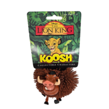 VINTAGE 1990&#39;s DISNEY THE LION KING PUMBAA KOOSH BALL COLLECTIBLE CHARAC... - $23.75