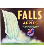 1940&#39;s Falls Apples Crate Label Chelan Falls Orchards, Chelan Falls, Was... - $17.08 CAD