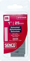 Senco 1 in. 23 Ga. Straight Strip Galvanized Micro Pins 2,600 pk - $14.95