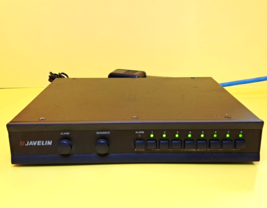 JAVELIN SEQUENTIAL SWITCHER JS218LAC POWER CONTROLLER AUDIO VIDEO STAGE ... - $86.02