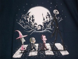 TeeFury Nightmare XLARGE &quot;Halloween Road&quot; Nightmare Before Christmas Shi... - $15.00