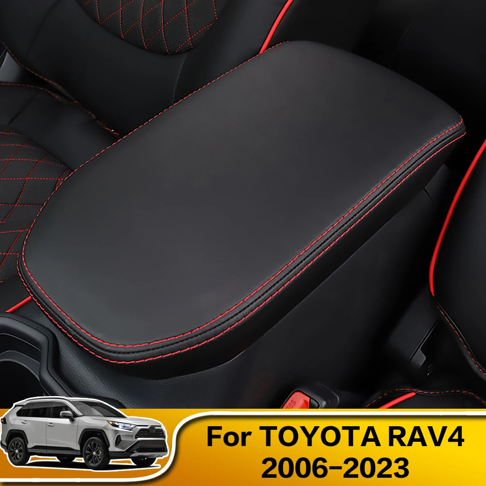 1PCS Car Armrests Box Cover Decoration Interior Accessories For Toyota RAV4 XA30 - £15.78 GBP+