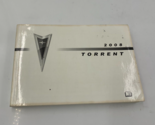2008 Pontiac Torrent Owners Manual Handbook OEM I03B34046 - £11.67 GBP