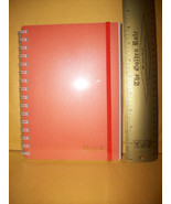 Craft Gift Sketch Book Paper Wirebound Draw Write Journal Orange Plastic... - $25.97 CAD