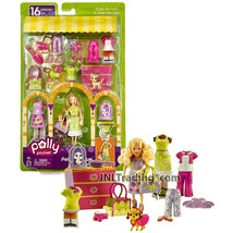 Year 2005 Polly Pocket PET BOUTIQUE with Polly Doll, Pets, Outfits &amp; Accessories - £43.79 GBP