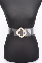 Metal Buckle Clear Belt - $22.45