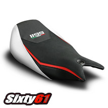 Ducati Panigale 1199 Seat Cover 2011-2015 Luimoto Veloce Tec-Grip Black White - £198.61 GBP