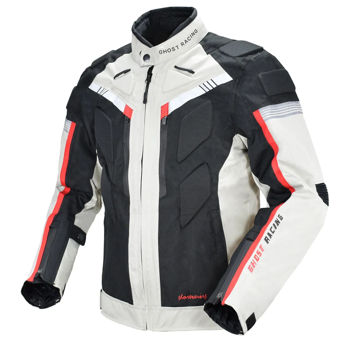 GHOST RACING Motorcycle Racing Jacket Man Waterproof Dirt Bike Pants Set With - £95.13 GBP+