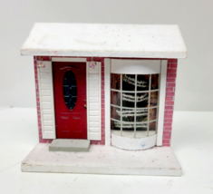 Train Christmas Village Decor Accessory House With Christmas Tree In Window - £15.91 GBP