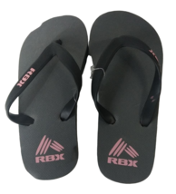 RBX Active Womens Core Summer Basic Printer Flip Flop Gray Size 11-12 - £11.67 GBP