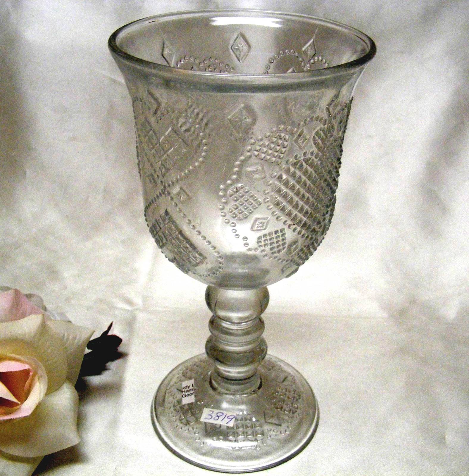 3819 Avon Fostoria 1978 Loving Cup Candleholder - $10.00
