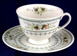 Royal Doulton Provencal Cup and Saucer Unused China TC1034 - £6.40 GBP