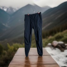 Jordan Sweatpants Mens Size 34 Blue Cotton Blend Twill Jogger Tapered Elastic - £14.70 GBP
