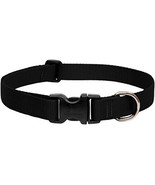LupinePet Basics 1&quot; Black 16-28&quot; Adjustable Collar for Large Dogs - $29.74 CAD