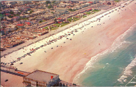 World Famous Daytona Beach, Florida Showing Ocean Fishing Pier and bandshell. - £5.13 GBP