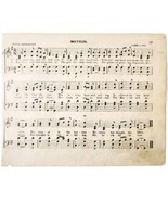 1881 Matron Victorian Sheet Music Ohio State Grange Agriculture 1st Edit... - £15.81 GBP