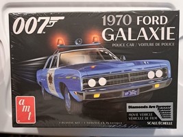 AMT 1970 Ford Galaxie Police Car James Bond 1:25 Scale Plastic Model Kit... - £20.31 GBP