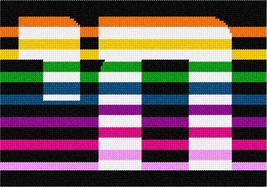 Pepita Needlepoint Canvas: Chai Illusion, 10&quot; x 7&quot; - £44.60 GBP+