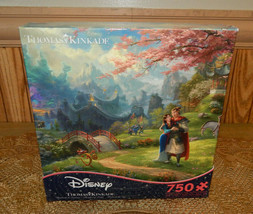 Thomas Kinkade Disney Collection 750 pc Puzzle Mulan 24" x 18" Ceaco 2019 - $15.47