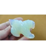 Y-LIO-GA-WA-717) White Opalite LION GARGOYLE gemstone carving mythical s... - €15,10 EUR