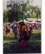 Vintage Indian Performer At The Indian Pow Wow Charlton Park Michigan 1997 - $2.73 CAD