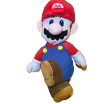 Nintendo Super Mario Plush The Real Thing 22” Pillow Stuffed Toy Back Pocket - £14.93 GBP