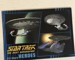 Star Trek The Next Generation Heroes Trading Card #100 U.S.S. Enterprise - $1.97