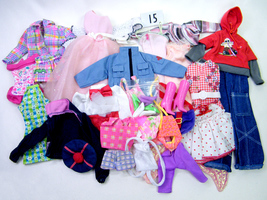 Barbie Vintage Clothes &amp; Accessories 25pcs from 1980s,1990s Lot 15 - $15.00