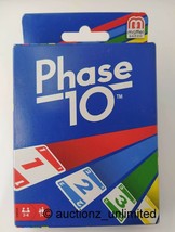 Phase 10 Card Game Brand new sealed package Mattel Original rummy type c... - $13.99