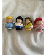 FP Little People Disney PRINCESS CASTLE Parts Cinderella Prince Belle Ar... - £15.03 GBP