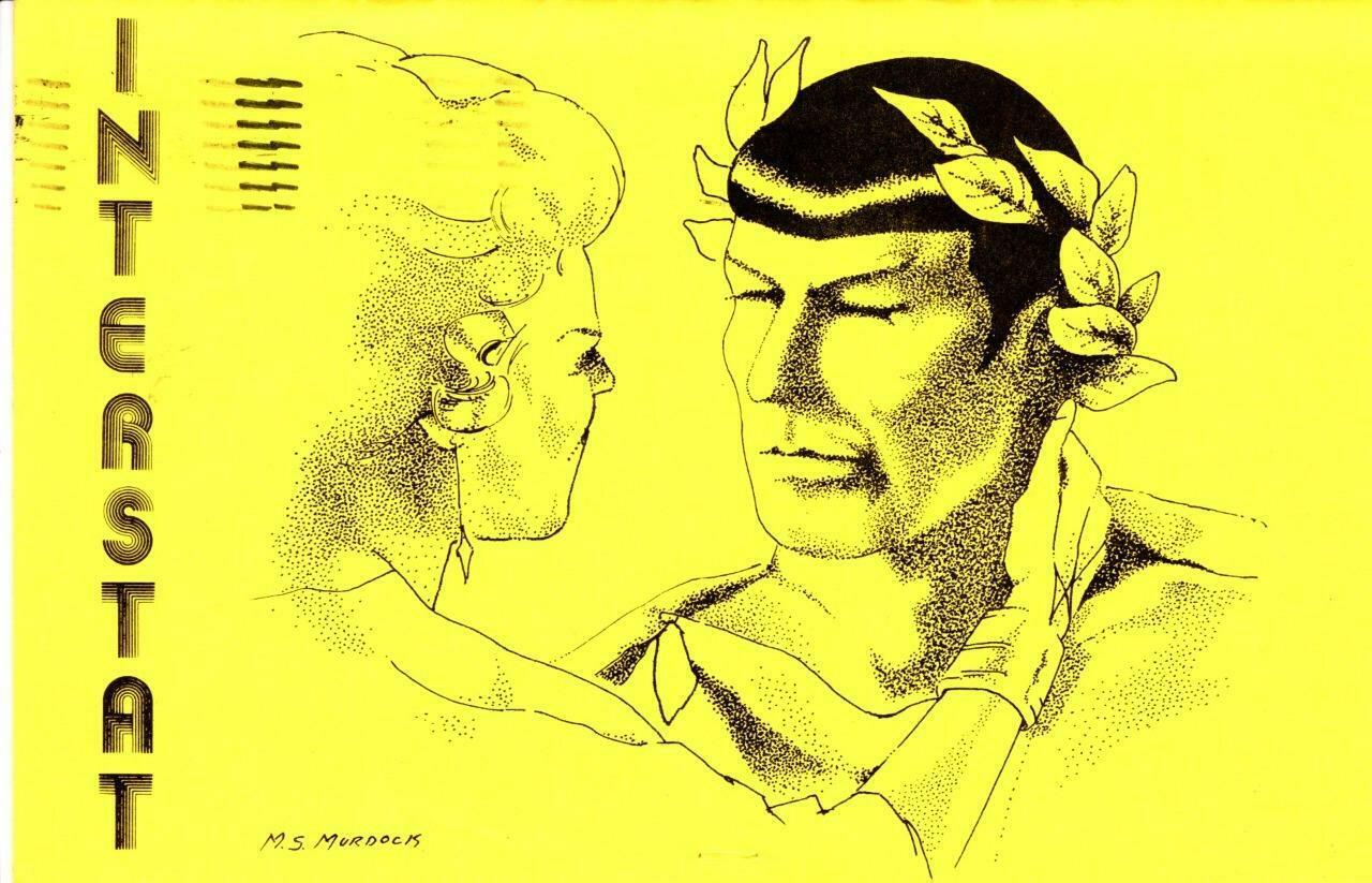 Primary image for INTERSTAT Star Trek fanzine #18 April 1979  Spock & his mother? on cover