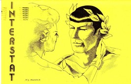 INTERSTAT Star Trek fanzine #18 April 1979  Spock &amp; his mother? on cover - £7.78 GBP