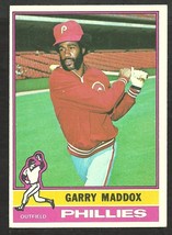 1976 Topps Baseball Card # 38 Philadelphia Phillies Garry Maddox ex mt - £0.44 GBP