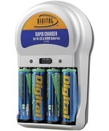 Rapid Battery Charger with Rechargeable AA Batteries [Misc.]