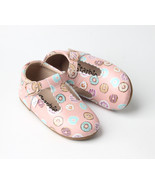 Pink Donut toddler shoes Hard-soles Dress Shoes Toddler Mary Janes Girl ... - £19.01 GBP