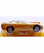 Chevy C5 Corvette RARE Gold 1:64 Scale Die Cast Vette New on a Cut Card,... - $29.61