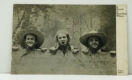 A Bunch of Shredded Wheat Three Amish Looking Men 1907 Dubuque Iowa Post... - $8.95