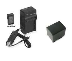 BP-718 Battery + Charger For Canon Vixia Legria Hf M50 Hf M52 M500 Hf R300 30 32 - £24.45 GBP