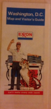 Exxon Washington D.C. map and Visitor&#39;s guide - $7.95