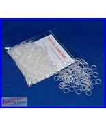 Latex Free Elastic Bands - CLEAR, 5/16&quot; - Dog Grooming, Crafts, Bow Maki... - $12.99