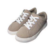 MadLove Women Beige Brown Lace Up Low Top Platform Sneakers Casual Shoes... - $35.00