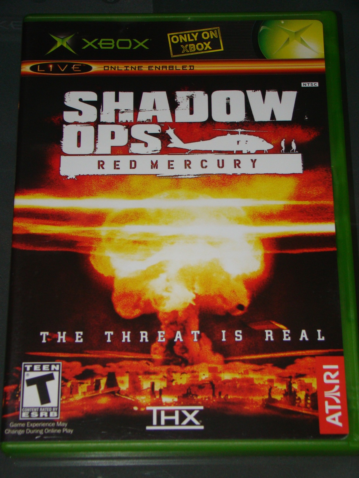XBOX - SHADOW OPS RED MERCURY (Complete with Manual) - Video Games