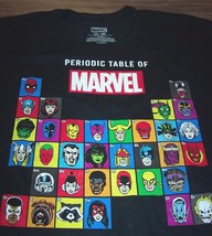 Periodic Table Of Marvel Comics T-Shirt Mens 3XL Xxxl New Vision Loki Thanos - £19.46 GBP