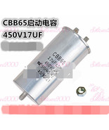 Compressor Start Capacitors Motor Capacitor With Bolt And Nut CBB65 450VAC - £6.15 GBP+