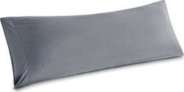 Bedsure Body Pillow Cover - Silver Grey Long Cooling Pillow - £13.04 GBP