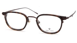 New SERAPHIN CHAPMAN 8141 Espresso Tortoise Eyeglasses 47-23-145mm B36mm - £187.52 GBP