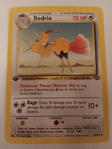 Pokemon 1999 Jungle Series Dodrio 34 / 64 First Edition NM Single Trading Card - $11.99