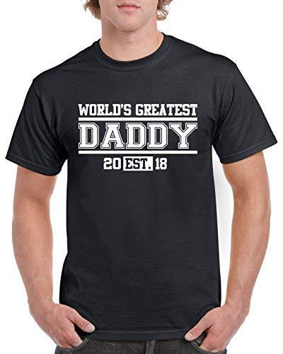 stickerdad World&#39;s Greatest Daddy T-Shirt by (Large, Black) - $13.85