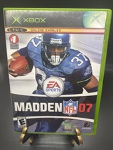 Madden NFL 07 - Xbox - Sports/Football Game Complete W/ User Manual  - £7.83 GBP