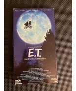 E.T. The Extra Terrestrial original 1988 VHS Green Black Edition spielberg - $4.50